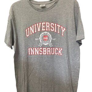 University of Innsbruck Austria B&C Collection Tee Shirt, Large
